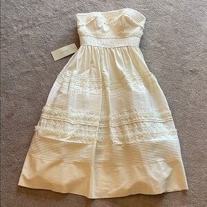 Anthropologie BHLDN Hitherto 2 Cream Dress Bridal